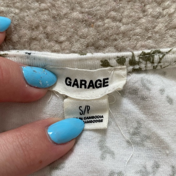 Garage Floral Cut-Out Halter Dress - Picture 4 of 4